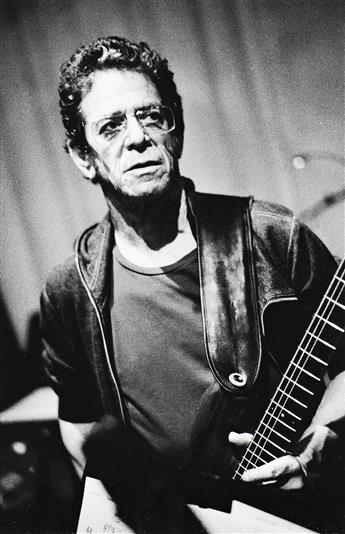 RALPH GIBSON (1939- ) Portrait of Lou Reed.